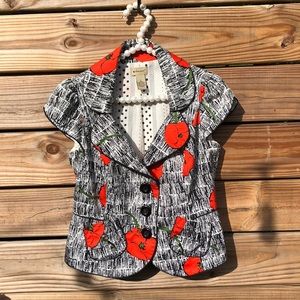 Anthropologie “Elevenses” blazer / jacket.